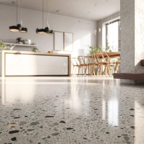 Pulido, abrillantado, cristalizado y rebajado de suelos de granito